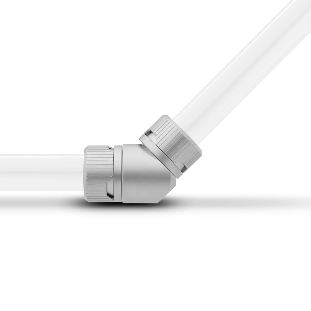 EK-Quantum Torque HTC 14 – 6 Pezzi Raccordi Per Impianto A Liquido Argento - 5