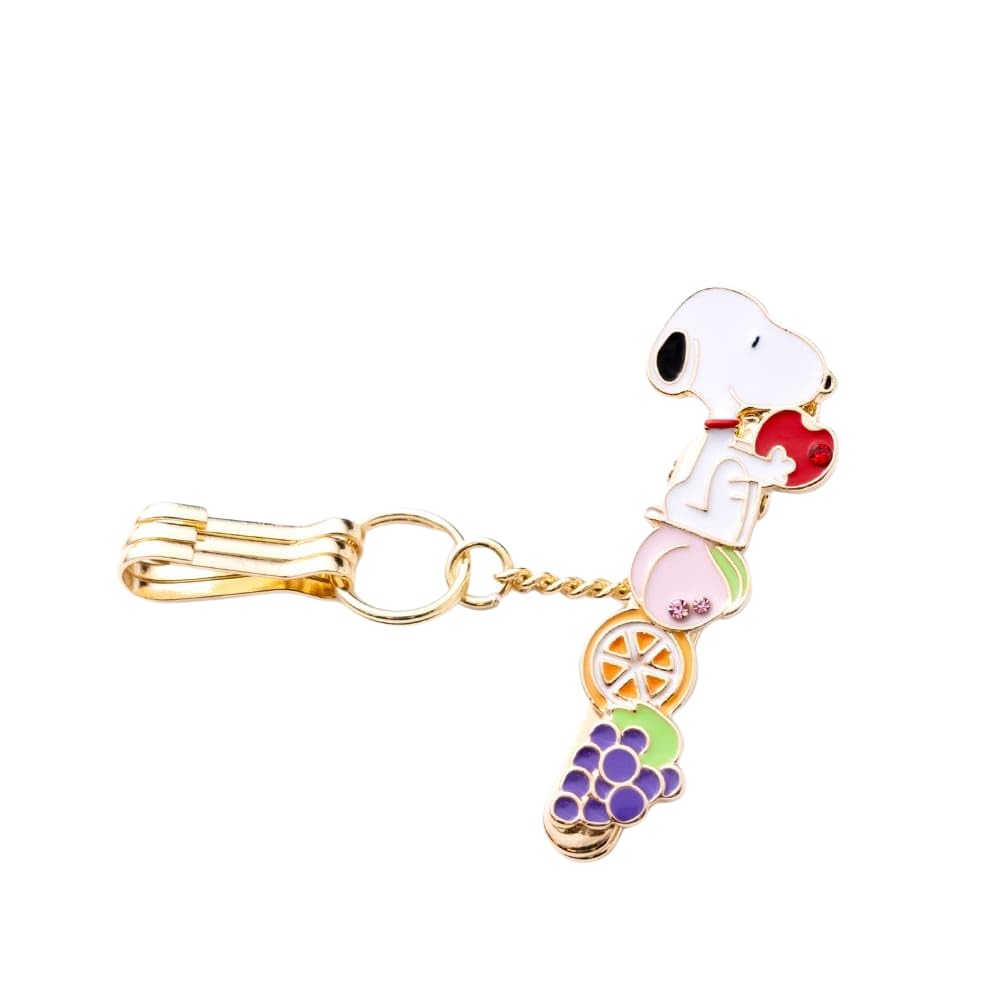 Amazon.co.jp: [スリーカラット] PEANUTS バッグキークリップ