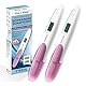 2 Stück One+Step Schwangerschaftstest Frühtest digital I Pregnancy Test I 1x Frühschwangerschaftstest I Schwangerschaftsfrühtest mit Anzeige Schwanger oder Nicht Schwanger I 25 mIU/ml