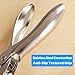 Heavy-Duty Stainless Steel Staple Remover - Long-Lasting, Easy Grip, and Smooth Removal for School Office Home Use