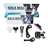 NINJA MOUNT – BIG PACK – actie camera houder fullface helm | compatibel met GoPro, Garmin & Rollei | speciale montage…