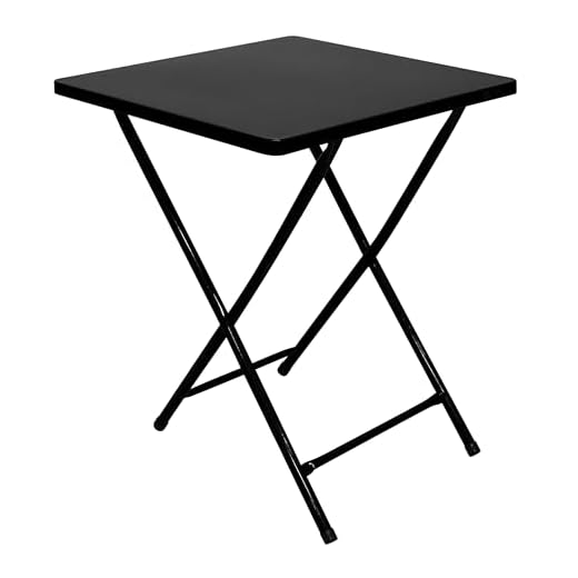 Mesa Açomix Dobrável (Preto)
