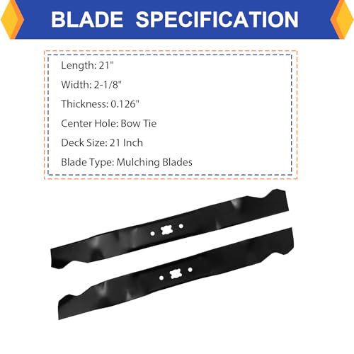 Lawn Mower Blades Specification