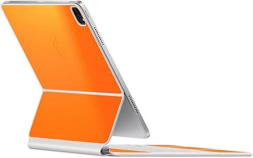 Vista 152 de SopiGuard Skin for 2021 Magic Keyboard Case 12.9 - Adhesivo de vinilo de precisión de borde a borde superior, teclado y panel trasero (gris carbono)