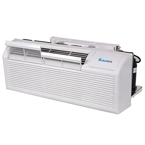 Klimaire 15,000 Btu 10.6 Eer Pthp Air Conditioner Heat Pump With 5 Kw Electric Heater Wall Sleeve, Aluminum Grille & Remote Control (230 V) #TOP3