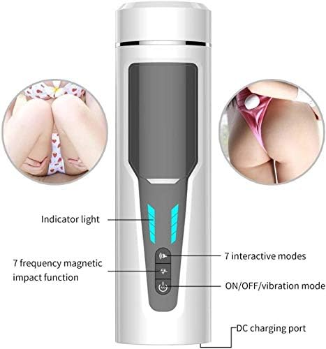 QBHINQ Hand Free Relax Toy Aircräft Cup Intelligent Machine Vibräting Toy Mä?turbator Lifelike Deep Throät Sùcking Cup for Men T-Shirt