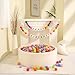 GOGOSO Ball Pit Balls for Toddlers Dogs Baby Boys Girls 2.2Inch Plasticball Toys for Kid Play Tent Birthday Slides Party Decor 170 pcs,Cream Mix