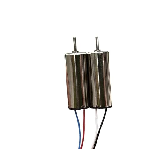 NTOLFCS 0820 8mm*20mm Coreless Electric Motor DC3.7V 4.2V 50000RPM High Speed Micro Hollow Cup Motor DIY RC Drone Quadcopter Engine(1PCS CCW Motor)(1PCS CW Motor)