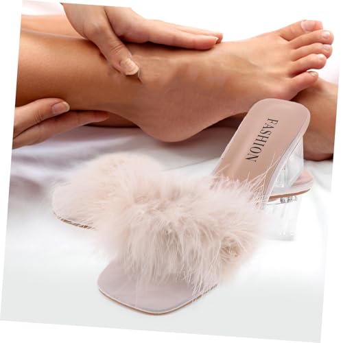 Pantoufles à talons confortables escarpins douillets été - 5