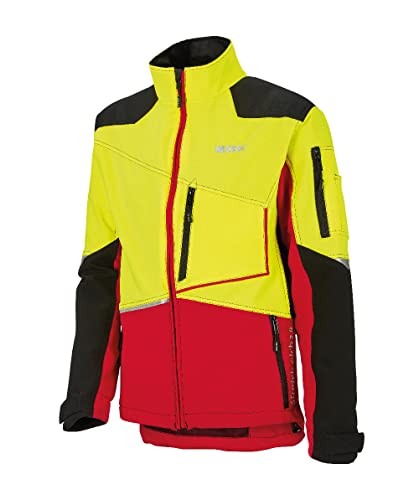 Produktfoto von KOX Forstjacke Stretch Elch 2.0 Rot/Gelb Gr. L