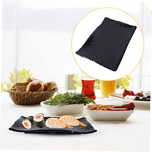 Plato japonés rectangular para sushi 32x22x2.7 cm miniatura 4