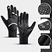 Whoasyst Winter Ski Gloves with Touchscreens All Weathers Thermals Windproof Design for Outdoor Sports Snowboarding Winter Ski Gloves