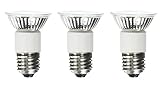 Anyray 3-Bulbs Compatible Replacement Bulb for 62351 and Hoods 92348 75 Watt Standard 75W E27