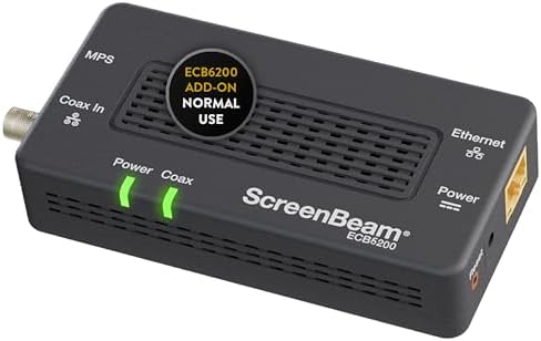 Actiontec Bonded MoCA 2.0 Ethernet to Coax Adapter ECB6200S02