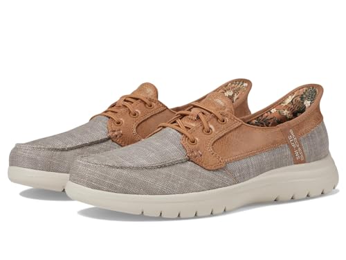 Image of Skechers Womens Hands Free Slip-ins On-The-go Flex - Coastal Sky