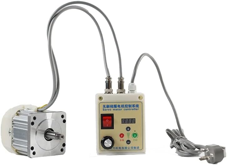 Small multifunctional vertical and horizontal brushless servo belt sander motor control set woodworking machinery - (Speed(RPM): 220V 750W)