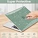 QJUZO Compatible with Glitter MacBook Air 13 inch Case 2025 2024 2023 2022 M4 M3 M2 (Model A3240 A3113 A2681) Sturdy Laptop Plastic Hard Shell for MacBook Air 13.6