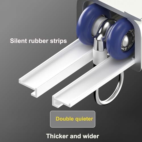 Support mural robuste et rail coulissant de 105 cm avec accessoires - 3