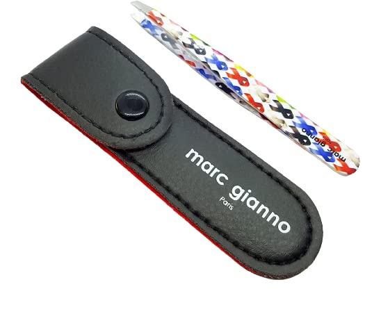 Pince à épiler inclinée coffret cadeau sensibilisation cancer