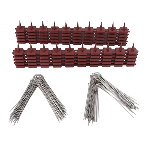 Picysa - Puntas antipalomas, puntas antipájaros de 4,5 metros, palomas de acero inoxidable, pájaros de acero inoxidable, protección contra balcones, gatos, gorriones y alféizares de ventana
