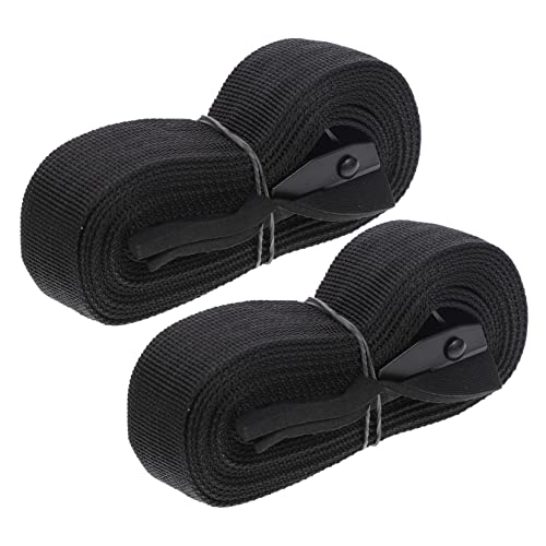 DECOMELODY Kayak Roof Straps 2 Pcs Car Luggage Bind Belt Polyester Trailer Tie Down Straps
