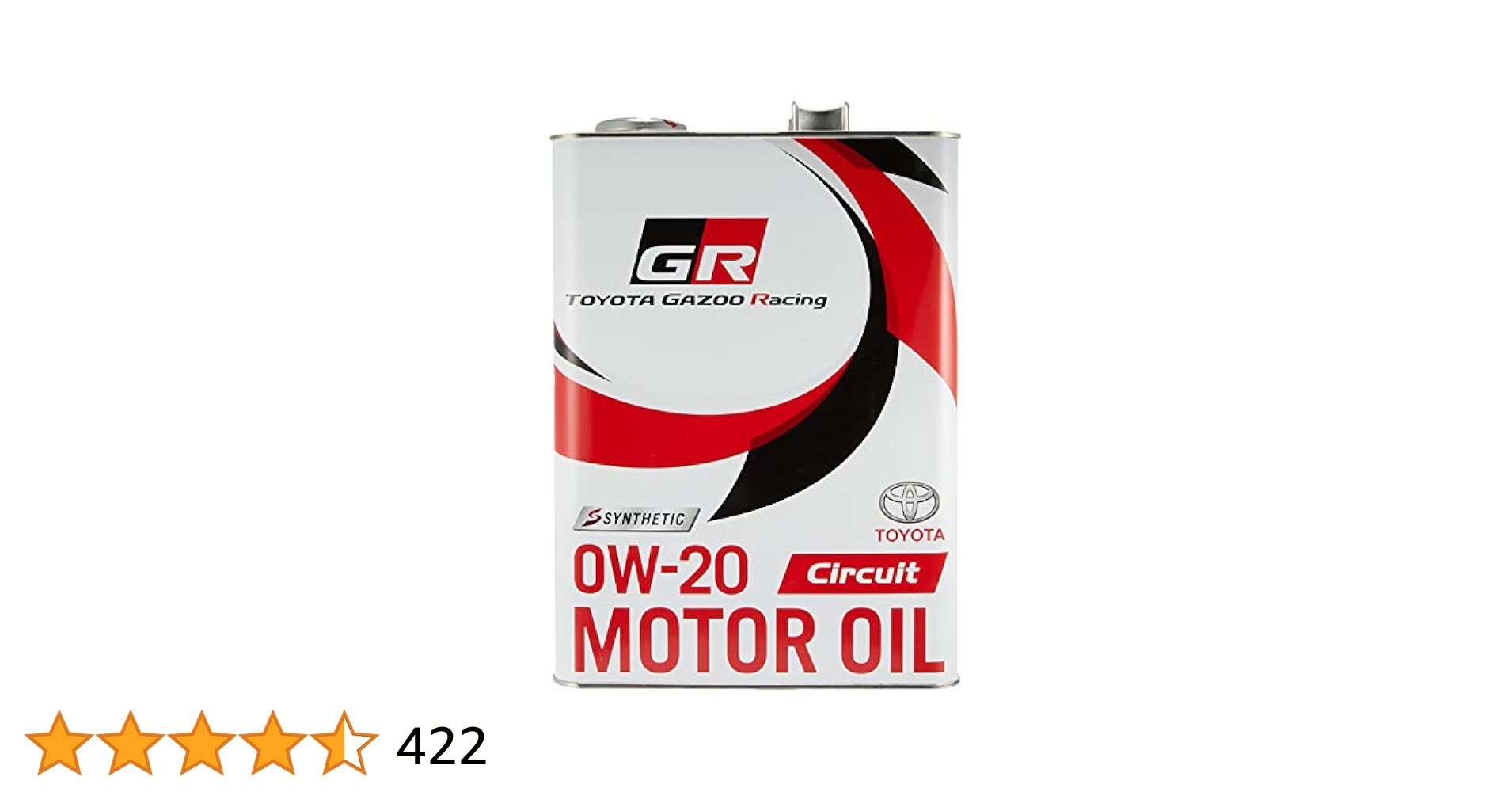N*C様 トヨタ GR 0W-20 エンジンオイル Amazon | TOYOTA GAZOO Racing トヨタ純正 GR MOTOR OIL Circuit