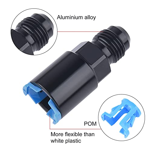 Evil Energy 6An Male To 3/8" Sae Quick-Disconnect Female Push-On Efi Fitting #TOP2