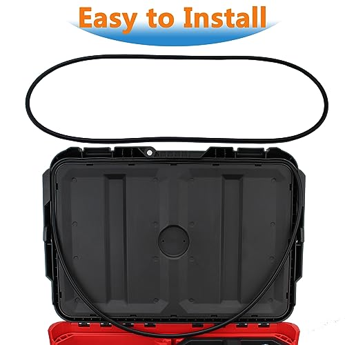 48-22-8424 weather seal for Milwau-kee Lid Gasket fit Milwau-kee Packout Tool Box 48-22-8424,48-22-8425,48-22-8426(1pcs)