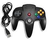 N64 BLACK USB TO PC/MAC CLASSIC GAMEPAD CONTROLLER​S FOR NINTENDO 64 - Image 2
