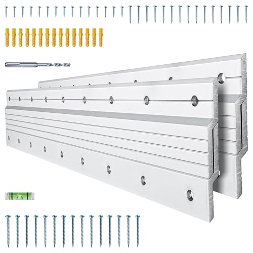 AENTGIU French Cleat Heavy Duty 17 Inch, 2 Pairs Aluminum Picture Hanger