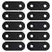 Produktbild Maikehome gerade Halterung, Edelstahl, schwarz, flache Klemme, Befestigung mit Schrauben (10, 50 x 20 mm)