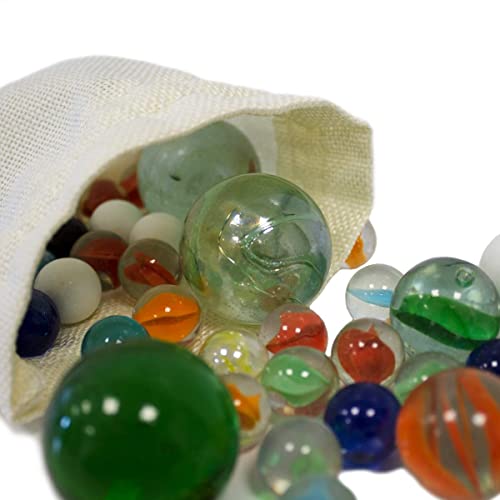 Premiergames Canicas Star 500 g de canicas en bolsa de lino Cover