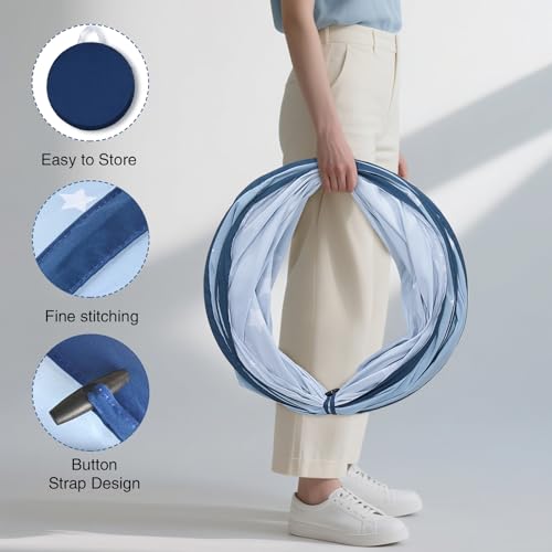 Image of SweHouse Toddler Play Tunnel, 69 inch x 18 inch Baby Crawl Tunnel for Toddlers 1-3, Soft Fabric Indoor Outdoor Crawling Toy for Kids, Foldable Play Tunnel for Boys & Girls