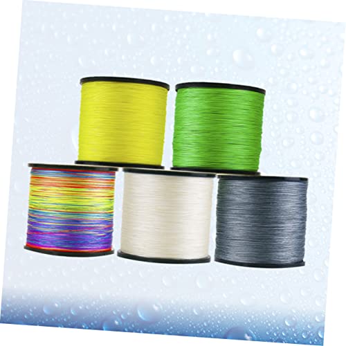 INOOMP Fio de pesca trançado, fio de pesca, fio de pesca, corda principal de cavalo forte, linha de