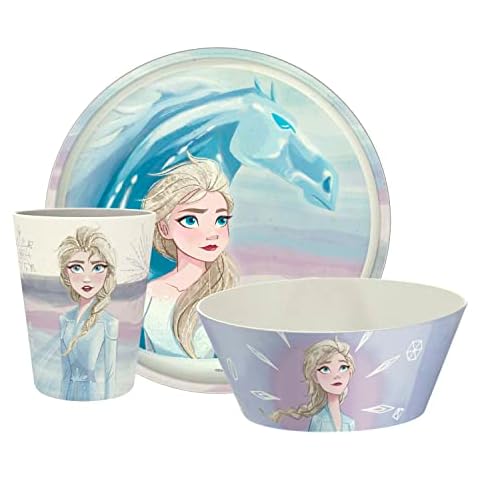 Zak Designs Frozen 2 Kids Dinnerware Set Cover