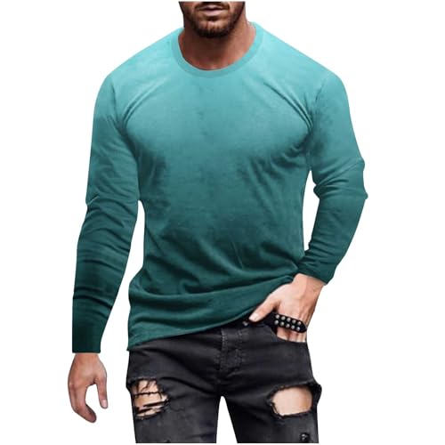 T-Shirt Manche Longue Homme mode vetement de plage et habit de plein air doux