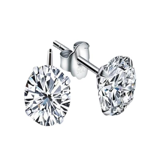 Boucles d'oreilles 925 argent et cristal véritable de mariage éclatant