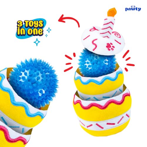 Juguete PAWTY Cupcake 3 en 1 con pelota sonora miniatura 5