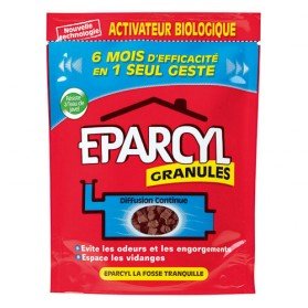 Granulés activateur biologique pour fosse 200 g afin d'éliminer les mauvaises odeurs de WC