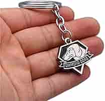 Amazon.co.jp: メタルギアソリッド5つのキーホルダーメタルキー