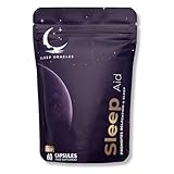 Sleep Oracles | Magnesium Glycinate Sleep Aid | with Valerian Root, L-Theanine, Passionflower | Magnesium Supplements for Sleep | Vegan Sleeping Pills | Melatonin Precursor Sleep Aids for Adults