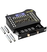 Wireless DMX 512 Console and MIDI Operator 192 Channel Light Controller with Drawer Design includ...