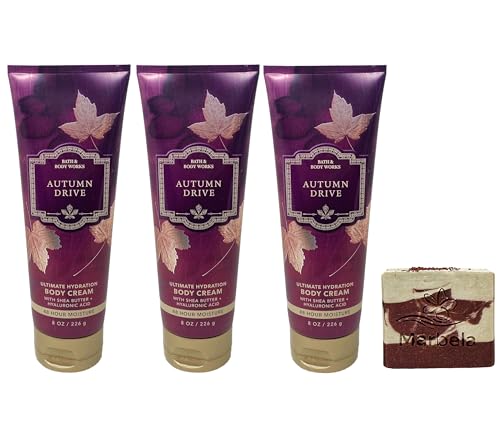 Bath & Body Works Autumn Drive 3 Pack Body Cream