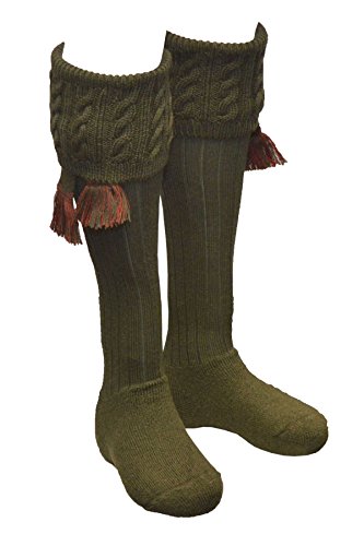 Walker and Hawkes Men's Merino Wool Sutherland Shooting Socks w/Garter Ties - Soft, Durable, Breathable Outdoor Hunting Socks4