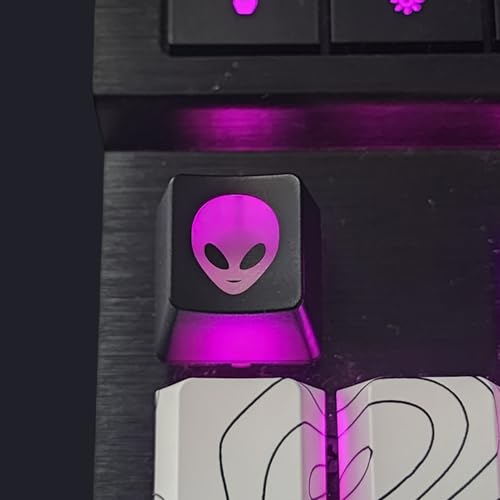 The Celly Plug Conjunto de teclas retroiluminadas alienígena – Kecaps personalizados para teclado me