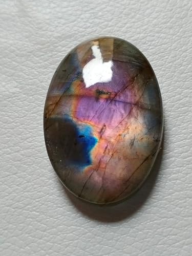 Pendentif en labradorite violette pour sublimer vos colliers faits main - 4