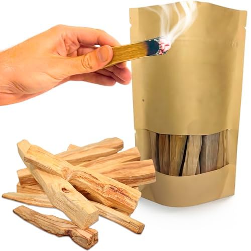 Palo Santo para Limpieza energética - 15 palitos Premium de Perú de Entre 9 y 10 cm Cada uno - Incienso Natural - Palo Santo para Quemar - Incienso ecológico - Incienso orgánico sin tóxicos.