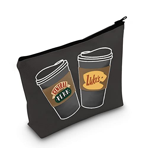 Coffee Lover Gift TV Series Show 90s Fan Coffee House Shop Gift (Gilmore Girls Bag UK), Black, big