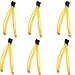 COSORO 6 X 6 bandes Lance-pierre Bandes en caoutchouc Chasse Catapultes Bandes en caoutchouc