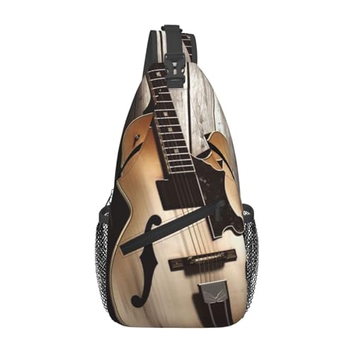 Guitar Pictures Cross Chest Bag Bolsa Deportiva Unisex miniatura 1